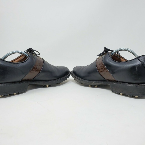 FootJoy FJ ICON 52209 Black Golf Shoes - Picture 5 of 8